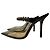 Jimmy Choo Bing 100 Smoky Black Acryl Gr 37 Schwarz