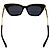 Gafas de sol redondas Panthère Light 55MM Negro / Oro de Cartier - vista 4