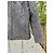 Sublime kurze gesteppte graue Burberry-Jacke Größe 42 FR / L-XL mit gesticktem Logo - Ansicht 3