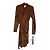 Isabel Marant Aleora Wickelkleid cognac Dunkelbraun