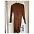 Isabel Marant Aleora Wickelkleid cognac Dunkelbraun - Ansicht 2