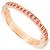 Anello in oro rosa con zaffiro Tiffany & Co. D'oro