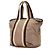 Fendi Braune Micro Zucchino Nylon Tasche Hellbraun - Ansicht 2