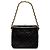 Chanel Schwarze CC gesteppte Lammleder Umlege-Handtasche