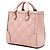 Borsa a mano Gucci Mini GG Matelassé in pelle rosa - vista 2