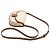 Céline Bolso cruzado Celine Mini Triomphe de lona recubierta blanca Castaño Blanco - vista 9