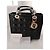 Borsa Lady Dior Christian Dior in pelle lucida nera Nero - vista 2