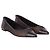 Ballerine Punta Michael Kors in Pelle Nera Nero - vista 2