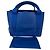 Day Set Tote e Pouch Blu S in Pelle di Vitello Navy Balenciaga