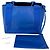 Day Set Tote e Pouch Blu S in Pelle di Vitello Navy Balenciaga - vista 2