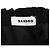 Falda mini de tweed en negro y blanco adornada con lentejuelas Sandro Paris en poliéster - vista 4