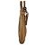Borsa hobo convertibile in pelle beige Gucci Abbey Marrone - vista 4