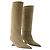 Nina 50 Boots - Paris Texas - Leather - Beige - view 2