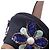 Tory Burch Estella Wedge Sandals in Black Satin - view 8