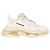 Everyday Balenciaga Triple S Sneakers mit transparenter Sohle aus cremefarbenem Polyester