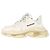 Everyday Balenciaga Triple S Sneakers mit transparenter Sohle aus cremefarbenem Polyester - Ansicht 4