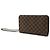 Pochette en toile Damier Louis Vuitton Marron - vue 2