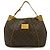 Borsa a Spalla Galliera GM Monogramma Louis Vuitton Marrone