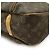 Borsa a Spalla Galliera GM Monogramma Louis Vuitton Marrone - vista 3