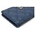 Timeless Monedero de piel de cordero acolchado Chanel Azul - vista 3