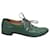 Oxfords stringati Prada in pelle verniciata verde Verde oliva - vista 14