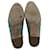 Oxfords stringati Prada in pelle verniciata verde Verde oliva - vista 20