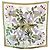 Trim Hermès Vintage Pastell Flora Graeca Seidenschal 1983 Goulandris Beige