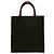 Céline Borsa 2way Celine Triomphe Vertical Cabas Small in pelle Marrone Nero - vista 4
