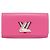 Twist Cartera Larga Epi de Louis Vuitton Rosa
