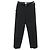Pantalones de cuero de cordero de lana Hermès Negro