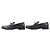Mocassins de couro com fivela Kelly Destin da Hermès Preto - vista 3