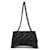 Balenciaga Crush Small Chain Bag Leather Shoulder Bag Black  ref.2556495