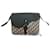 Christian Dior Saddle Oblique Canvas Leather Shoulder Bag Black Cloth  ref.2556590