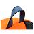 Fendi FRESH FENDI Neoprene Leather Backpack Black Orange - view 4