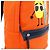 Fendi FRESH FENDI Neoprene Leather Backpack Black Orange - view 7