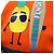 Fendi FRESH FENDI Neoprene Leather Backpack Black Orange - view 9