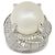 Autre Marque Pt900 Platin Perlen-Diamantring Silber - Ansicht 4