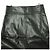 Autre Marque Falda de cuero sintético H BEAUTY&YOUTH Negro - vista 5