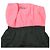 Autre Marque TOGA PULLA Neues Typ Elastisches Cupro Kleid Schwarz Pink - Ansicht 4