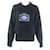 Wollpullover mit Louis Vuitton Logo-Patch Schwarz  - Ansicht 1