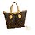 Borsa 2way Louis Vuitton Palermo Monogram Marrone