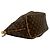 Borsa 2way Louis Vuitton Palermo Monogram Marrone - vista 8