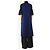 Autre Marque Blauer ärmelloser Bademantel - Größe XS - Ansicht 2
