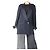 Dries Van Noten Schwarze doppelt-knöpfte Smokingjacke - Größe M
