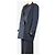 Dries Van Noten Schwarze doppelt-knöpfte Smokingjacke - Größe M - Ansicht 3