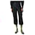 Autre Marque Black 3/4 length trousers - size UK 10 Polyester  ref.2556963