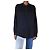 Forte Forte Blusa de seda azul marino - talla UK 8