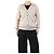 Crimson Neutrale Kaschmir-Cardigan - Größe L