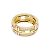 Anello Bulgari, "Parentesi", oro giallo e diamanti. - vista 5