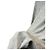 Totême toteme Top de jersey de algodón elástico acanalado gris para mujeres - vista 6